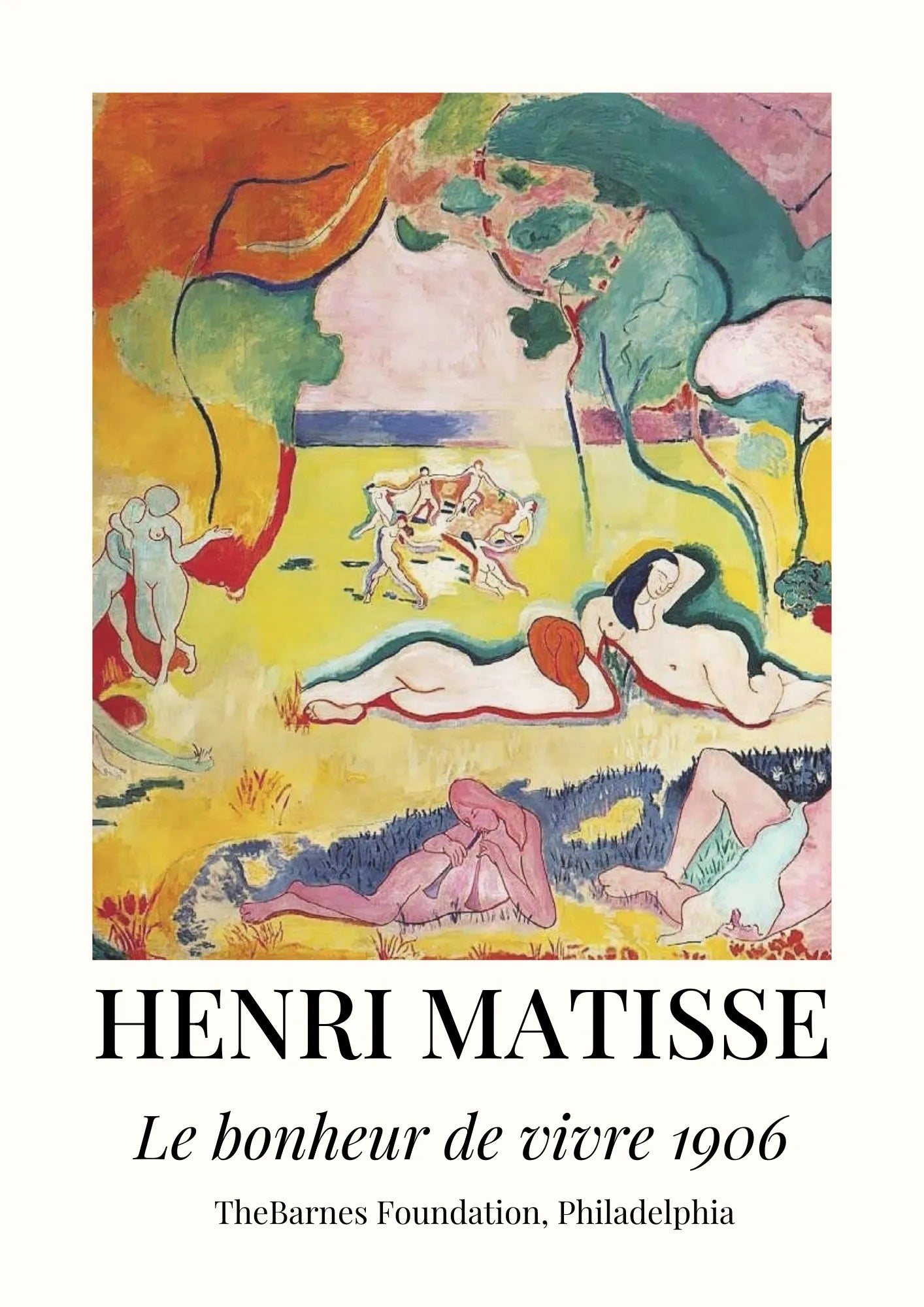 Matisse Radość Życia Plakat