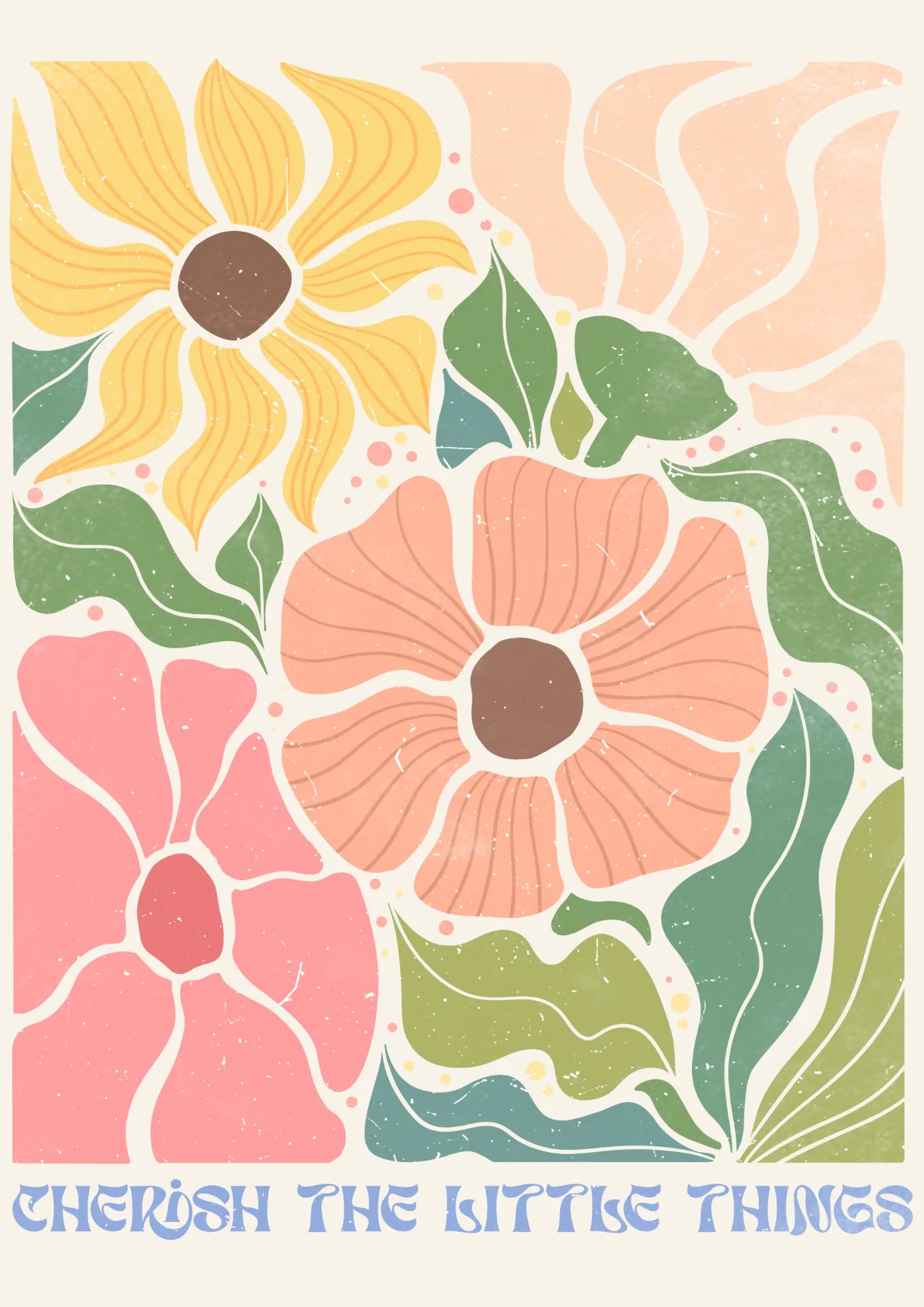 Ciesz Się Małymi Rzeczami Plakat