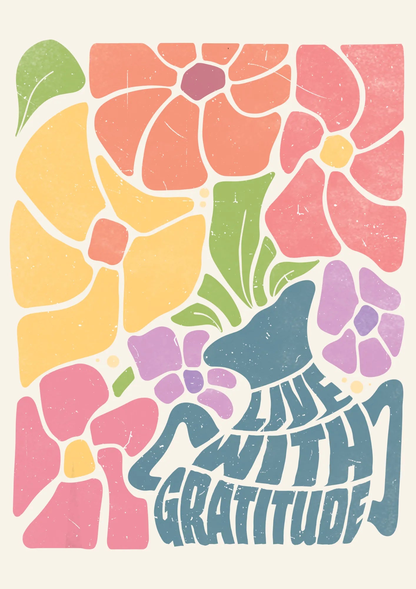 Żyj Z Wdzięcznością Plakat