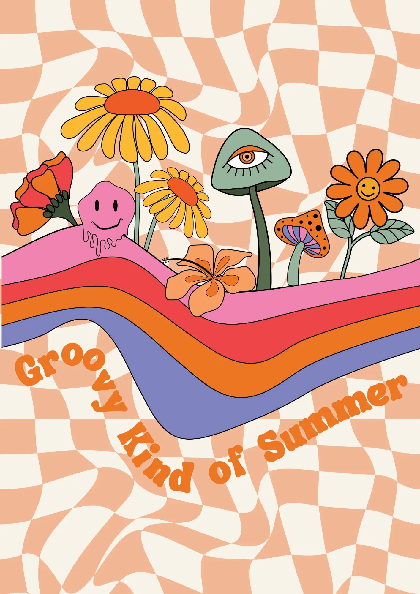 Groovy Kind of Summer Plakat