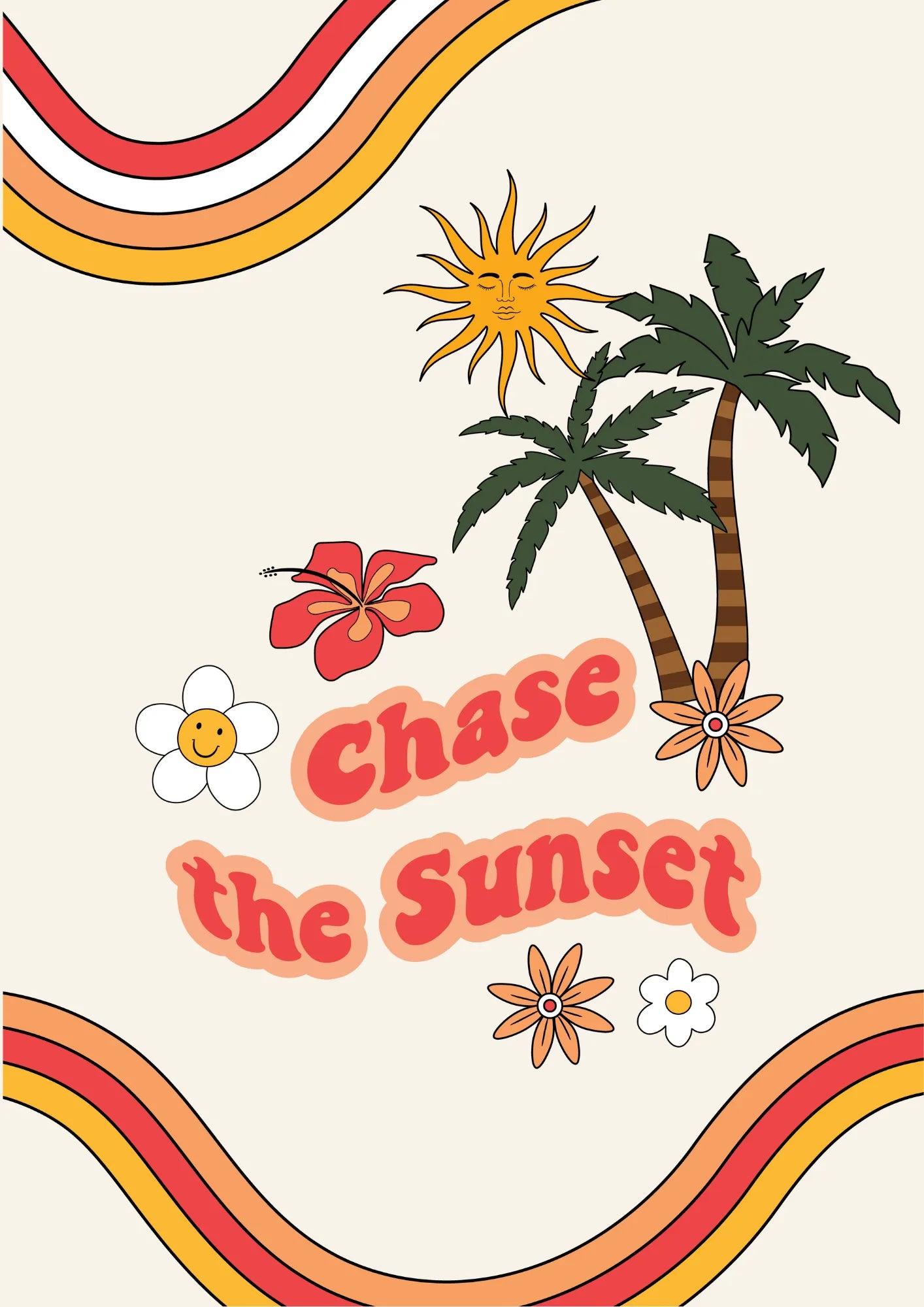 Chase the Sunset Plakat