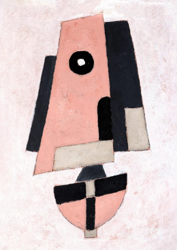 Abstrakcyjna Forma Geometryczna Plakat