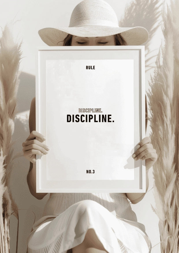 Rule of Discipline Plakat