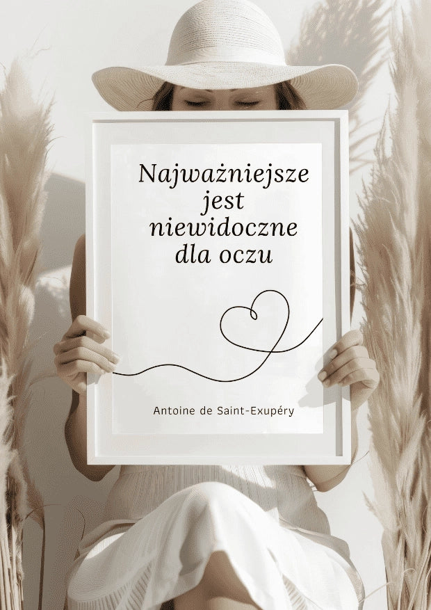 Najważniejsze jest niewidoczne dla oczu Plakat