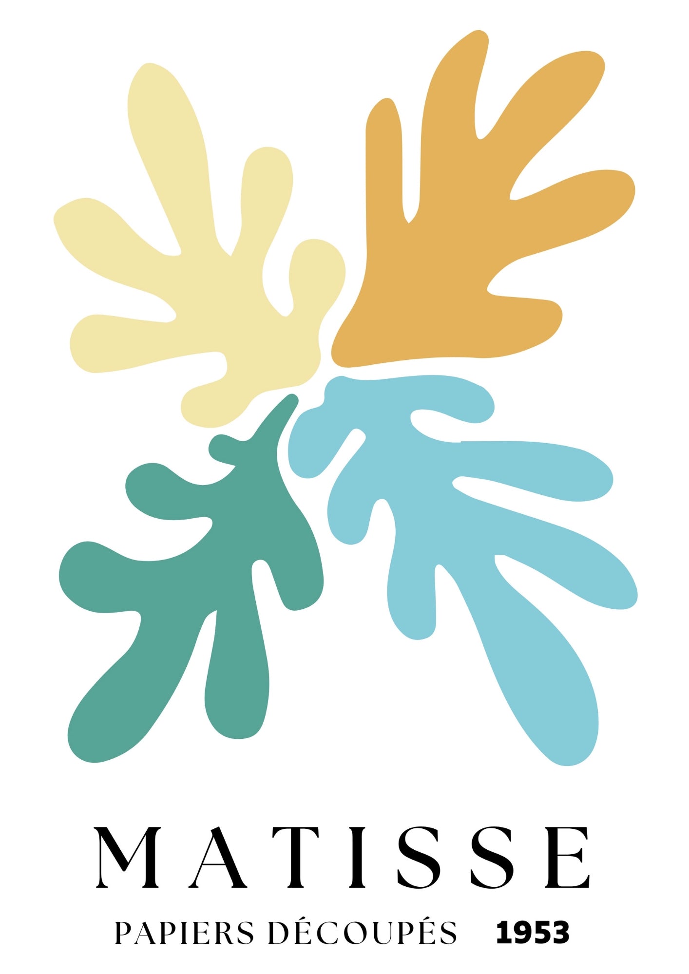 Matisse Geometryczne Inspiracje Plakat