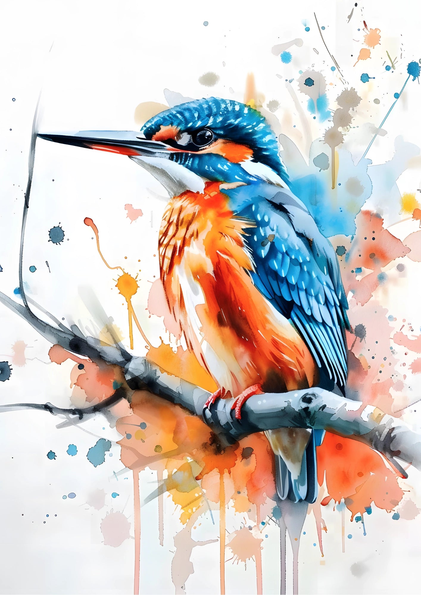 Zwinny Zimorodek Plakat