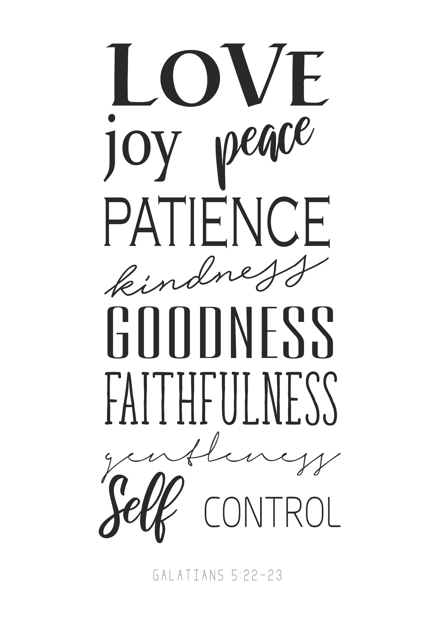 Owoc Ducha Motywacyjny Plakat