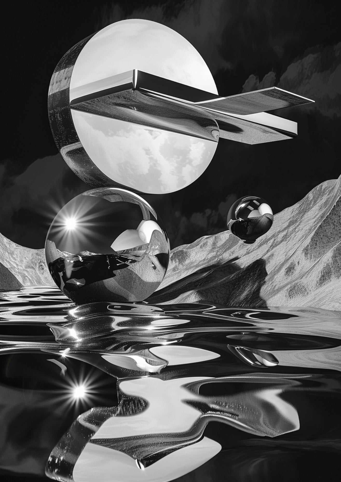 Kosmiczna Przygoda Na Księżycu Plakat