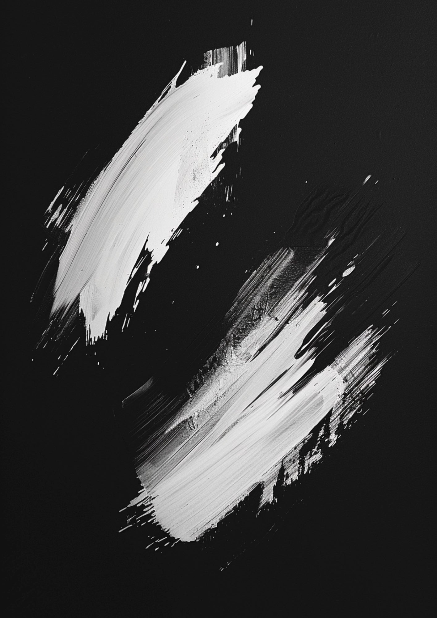 Minimalistyczna Gra Kontrastu Plakat