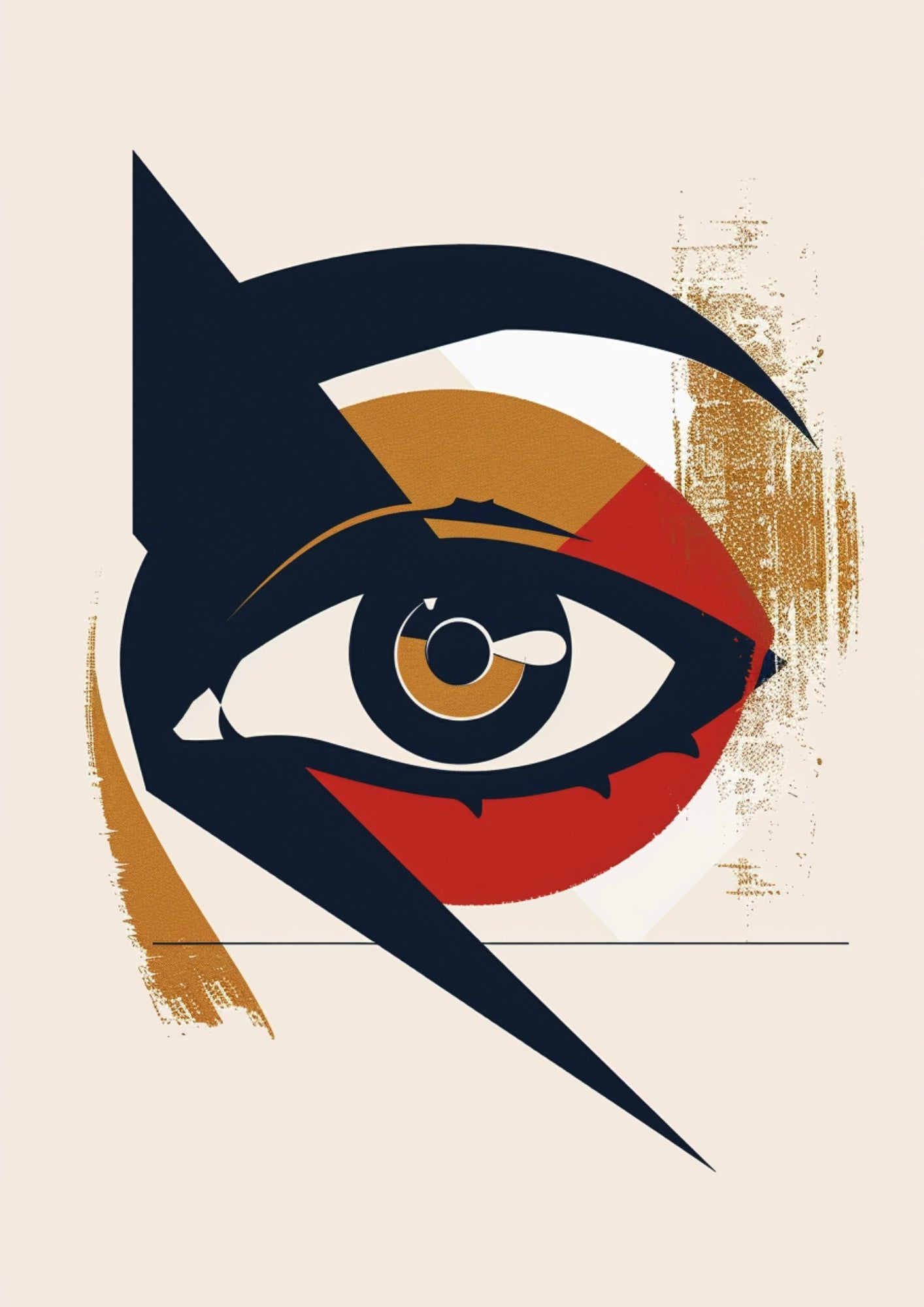 Oko Sztuki Geometrycznej Plakat