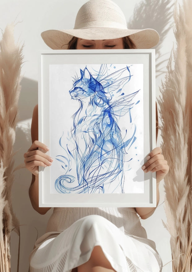 Koci Wróżka Magiczny Plakat