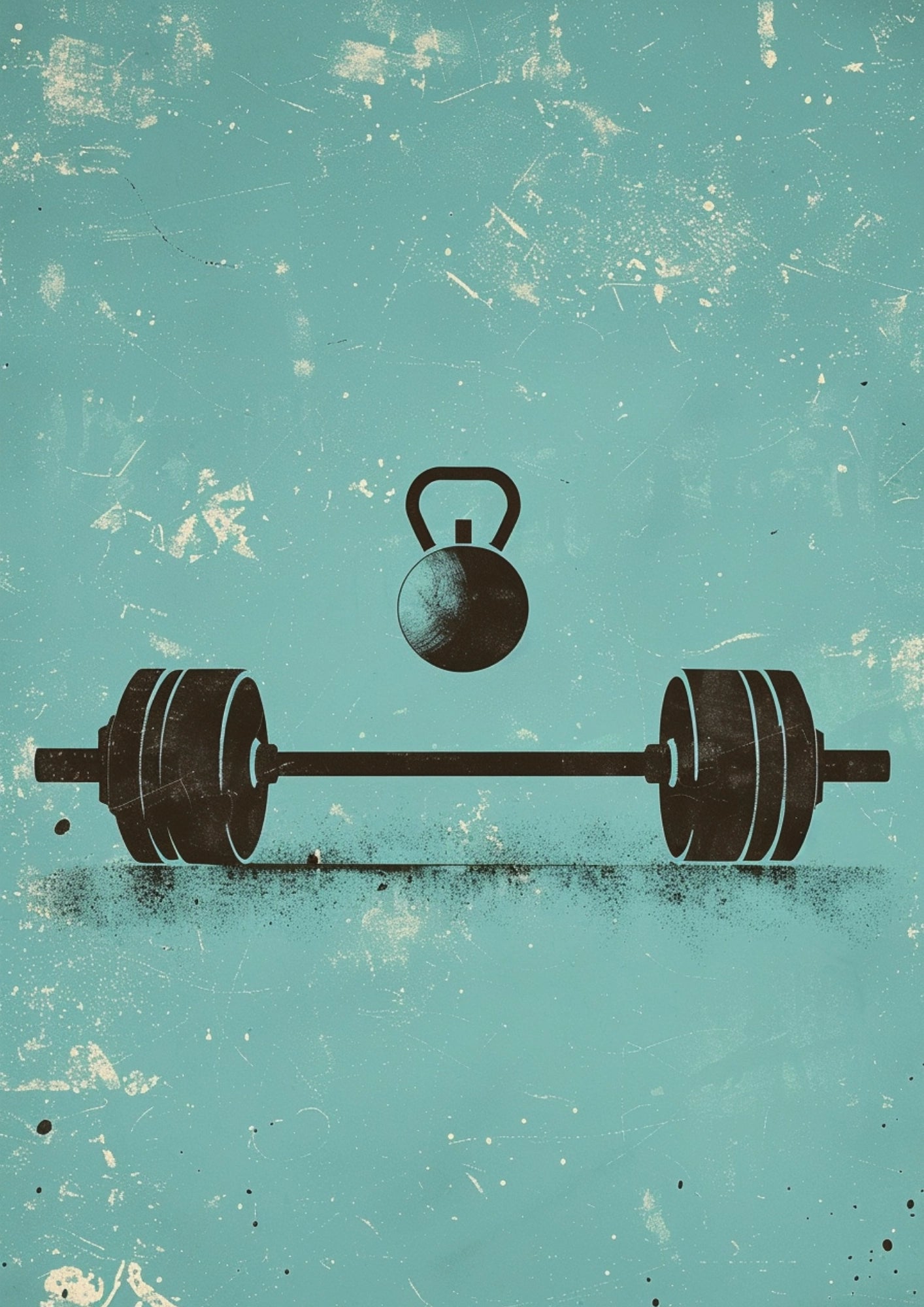 Motywacja Do Siłowni Plakat