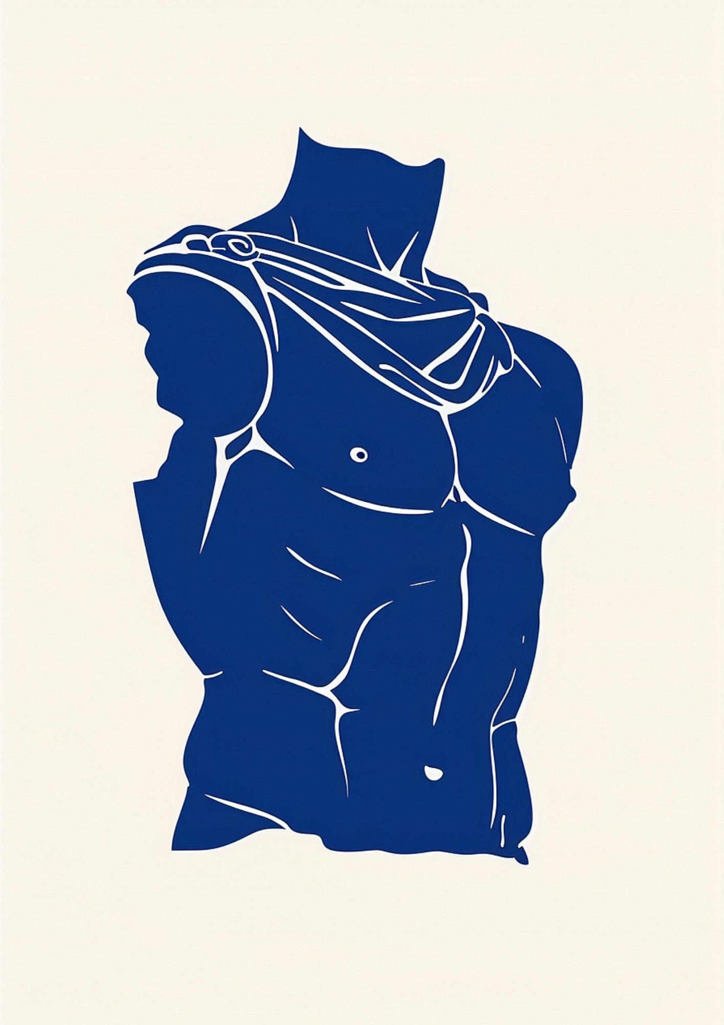 Klasyczna Figura Starożytnej Sztuki Plakat