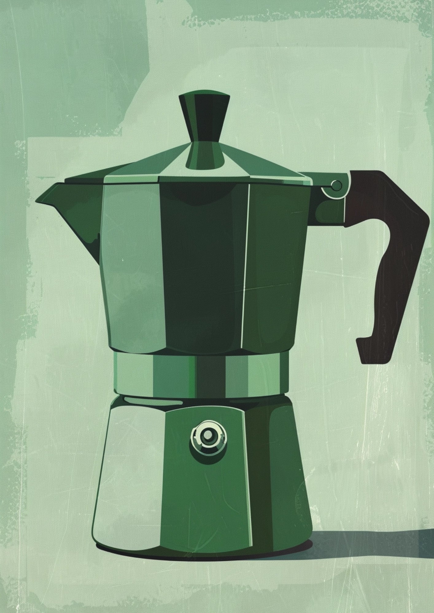 Miłośnik Kawowych Przygód Plakat