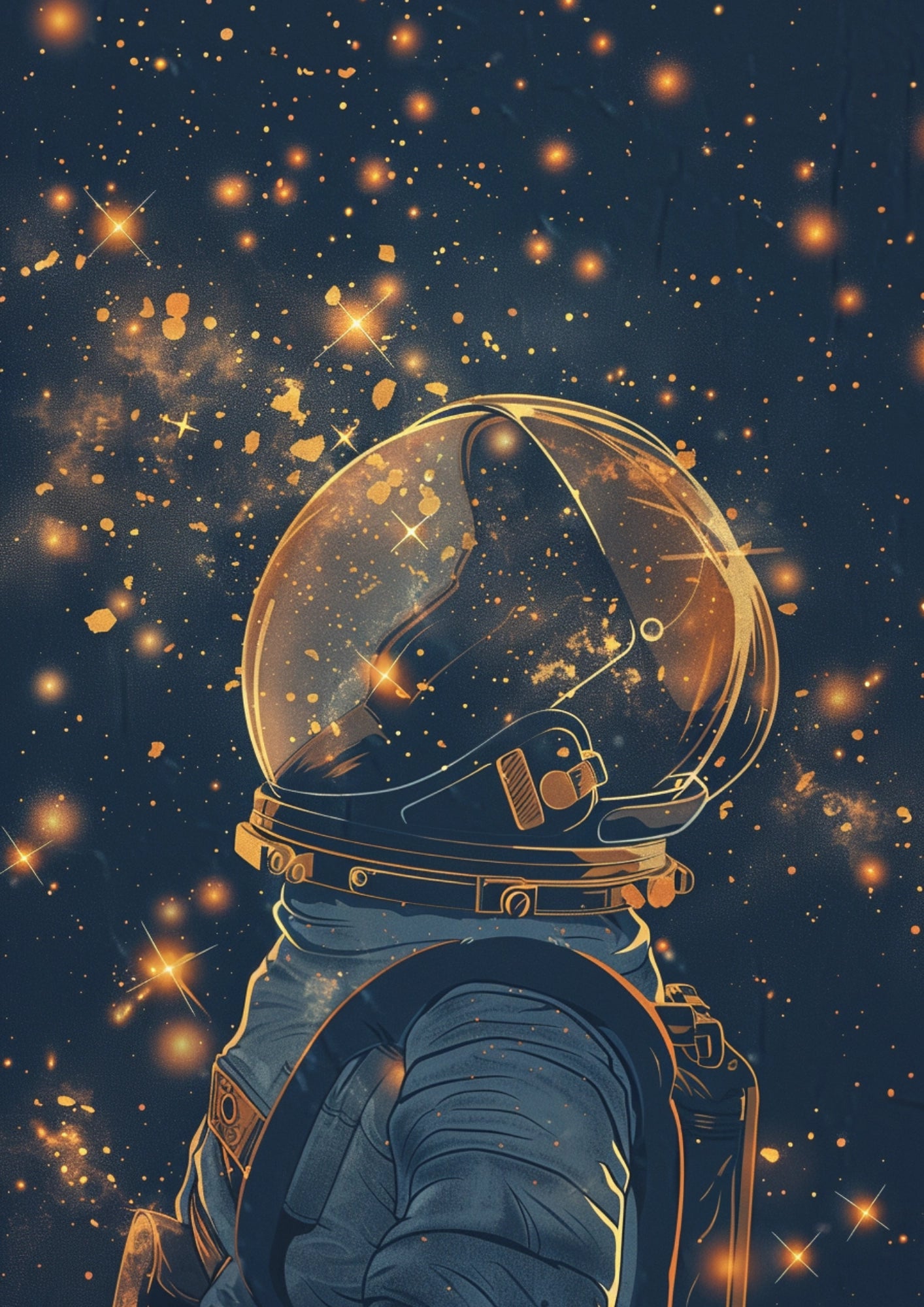 Kosmiczna Magia Gwiazd Plakat