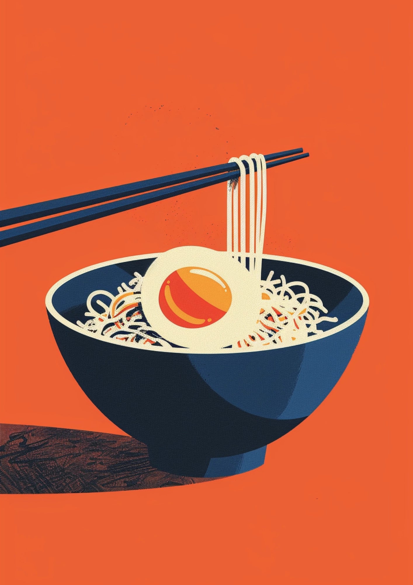 Ramenowy Klimat Sztuki Plakat