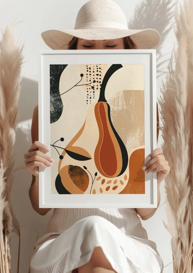 Abstrakcyjna Jesień Natura Plakat