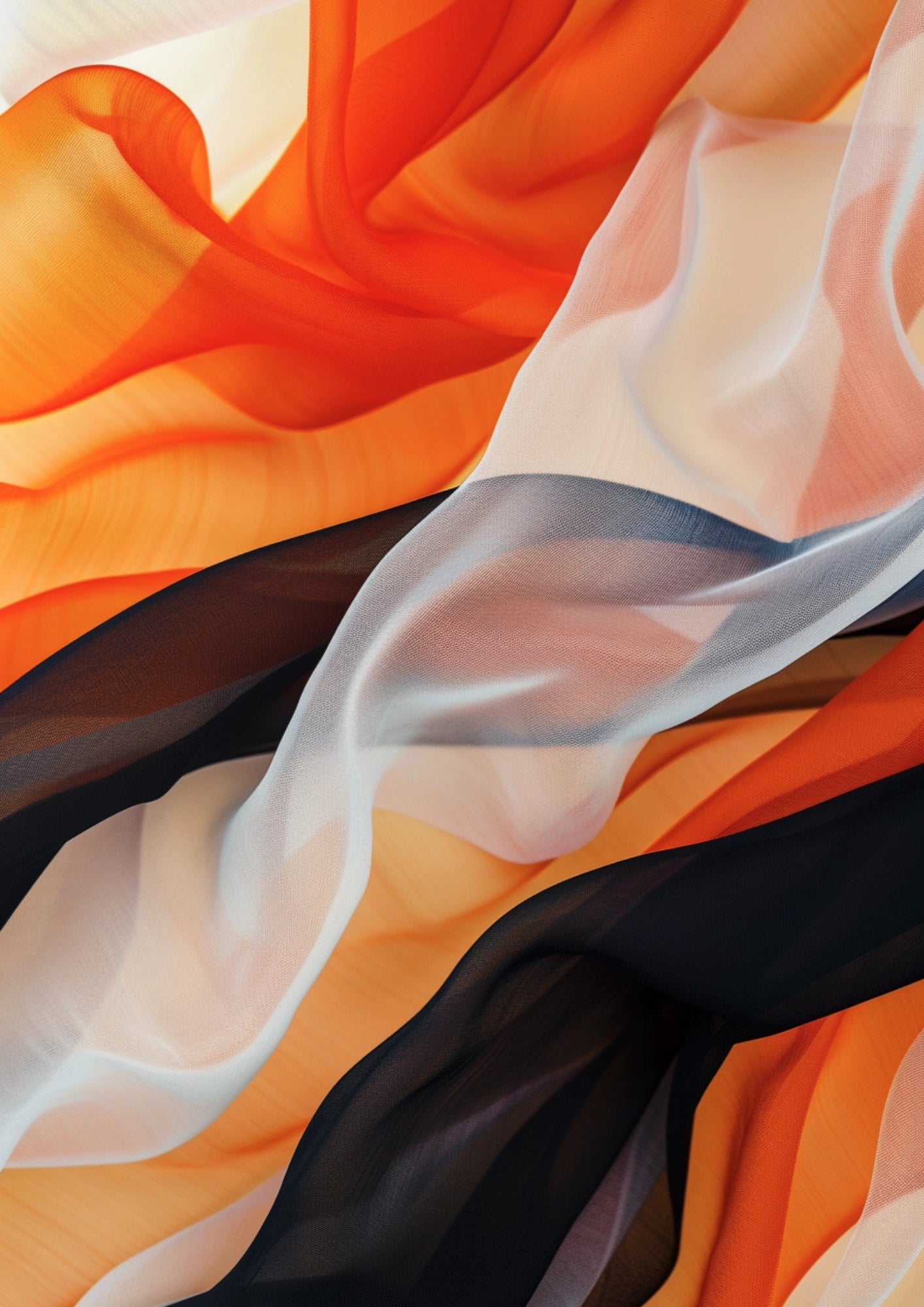 Jesienna Abstrakcja Barw Plakat