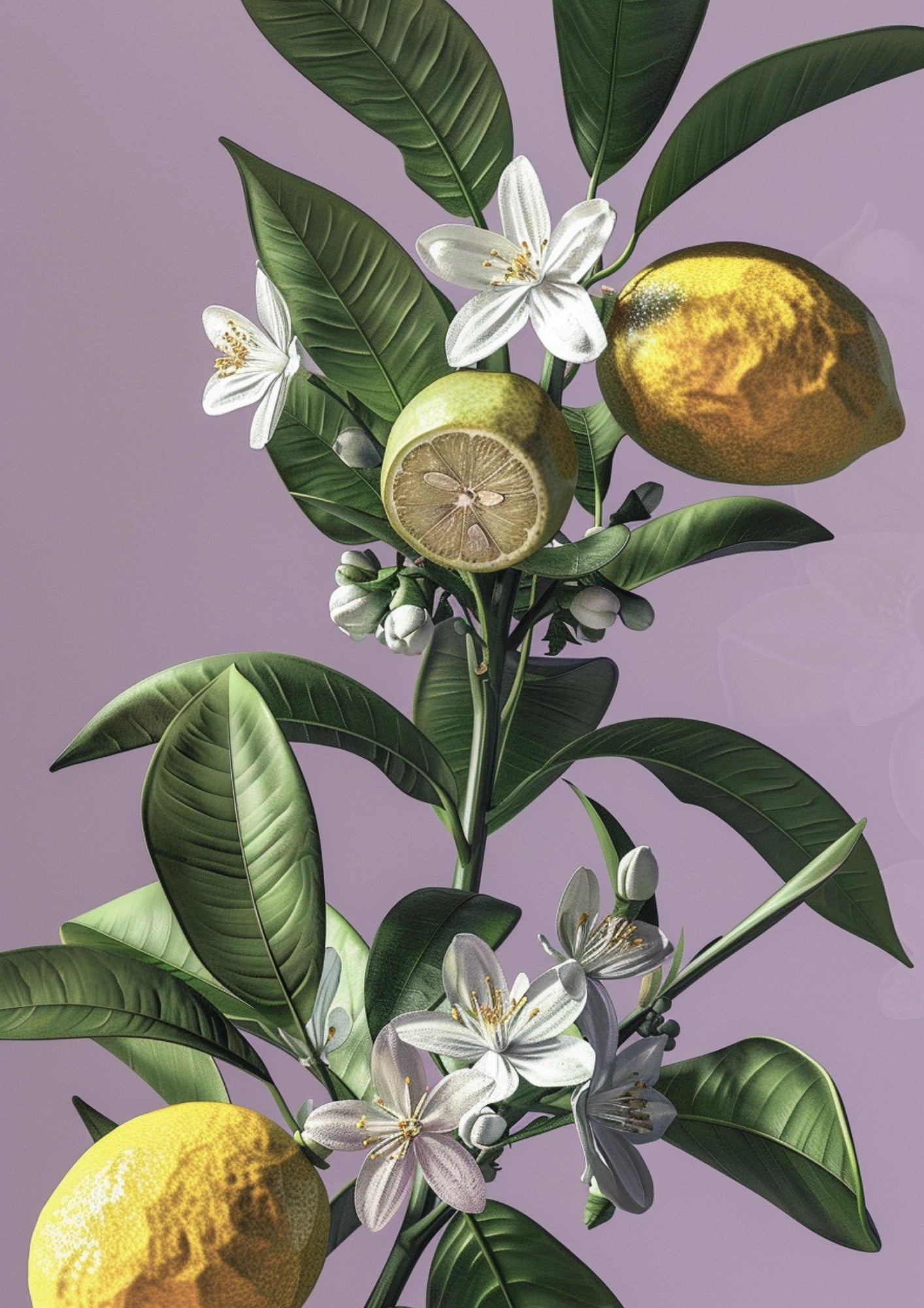 Cytrusowy Ogród Wspomnień Plakata