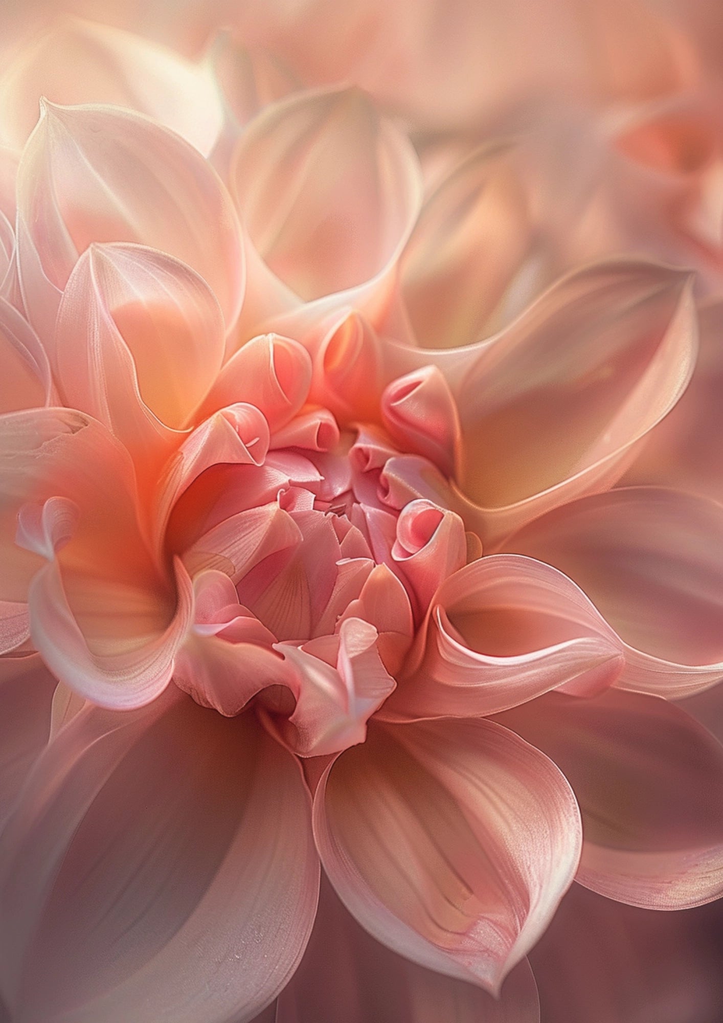 Subtelne Piękno Kwiatu Plakat