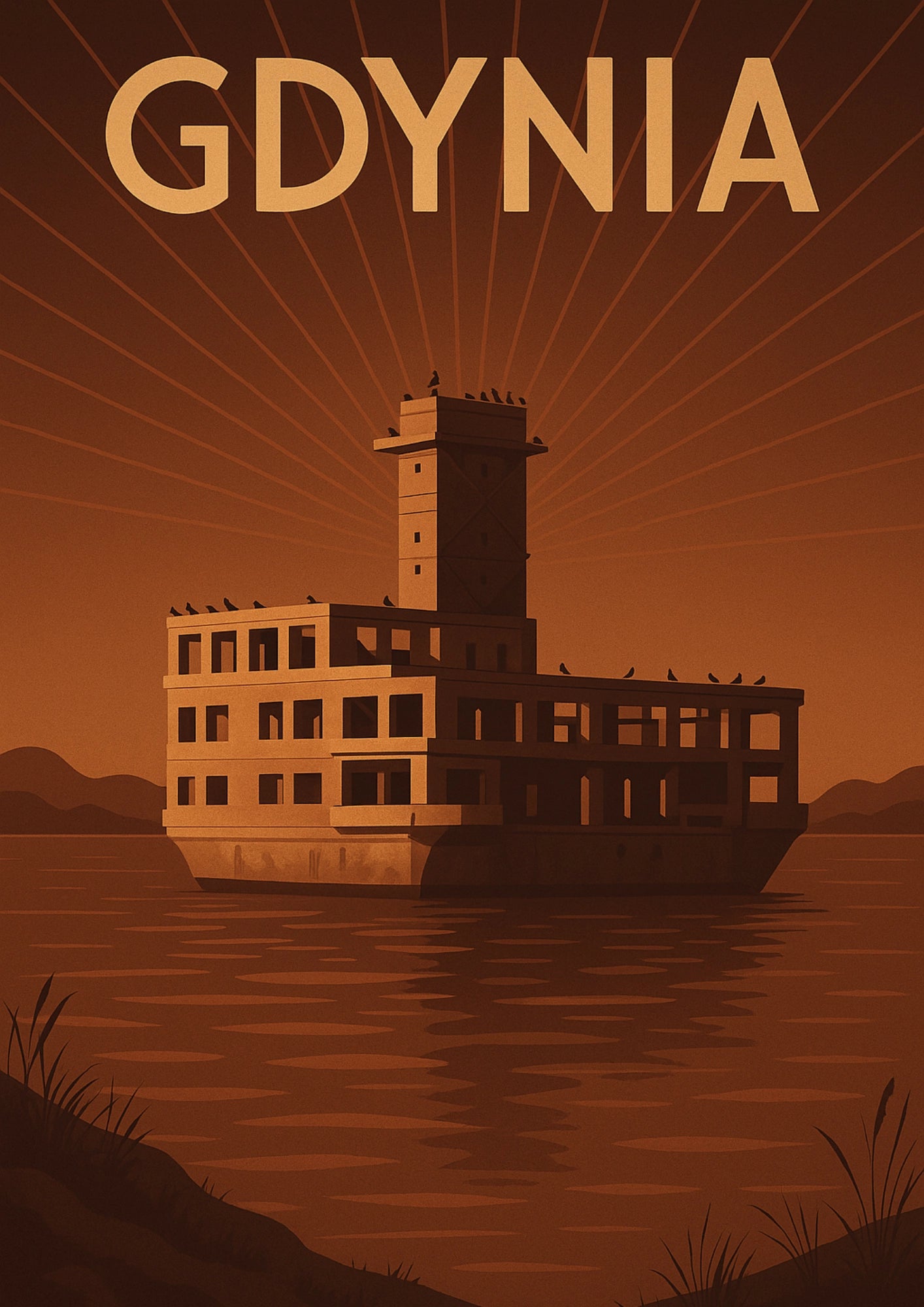 Gdynia Torpedownia i Nadmorska Tajemnica Plakat