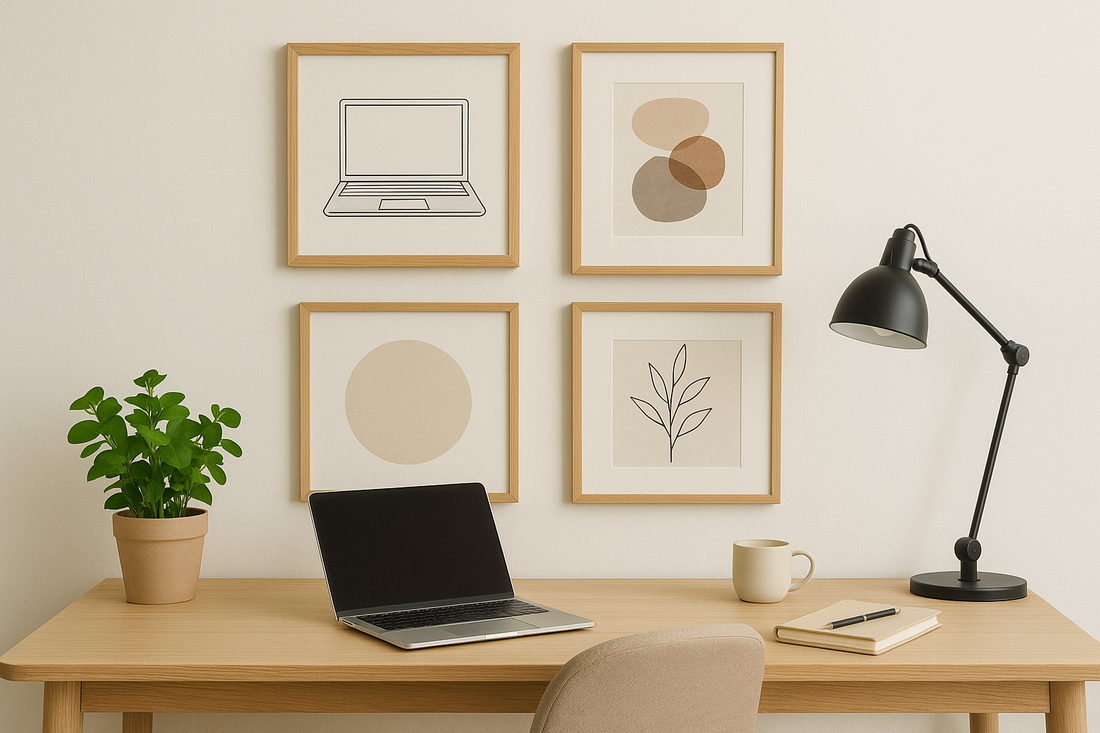 Plakaty w biurze domowym – jak stworzyć inspirującą przestrzeń do pracy?