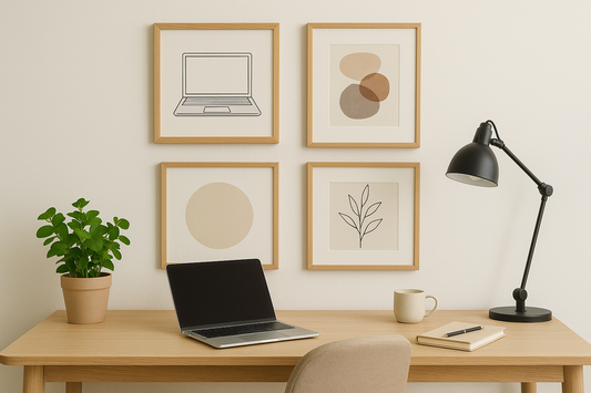 Plakaty w biurze domowym – jak stworzyć inspirującą przestrzeń do pracy?