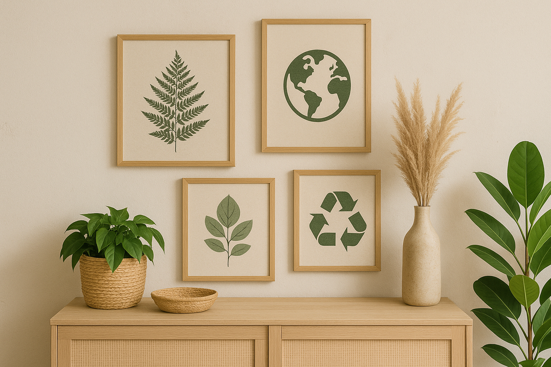 Eko design w dekoracji ścian – plakaty przyjazne środowisku