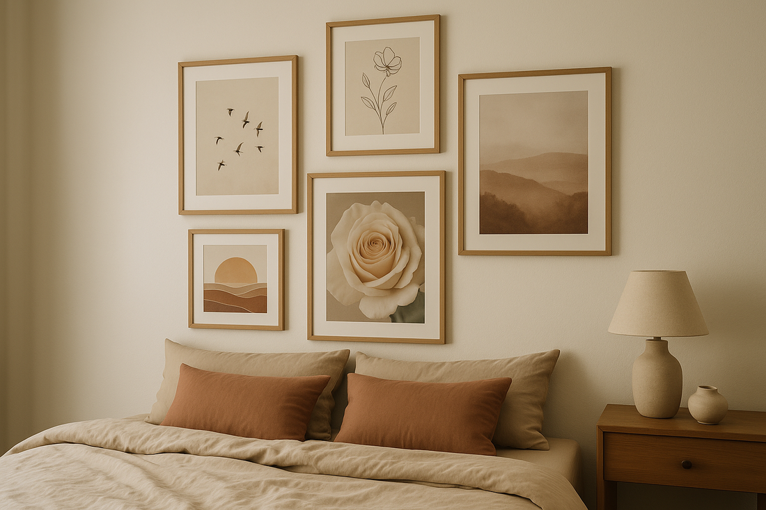 Plakaty do sypialni – od romantycznych po relaksujące motywy