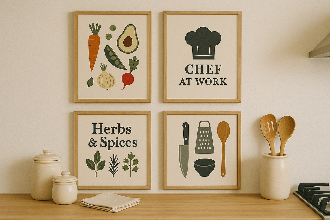 Plakaty kuchenne – sztuka kulinarna na Twojej ścianie