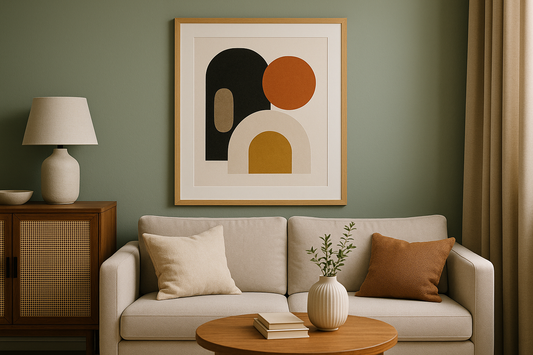 Inspiracje z plakatami – 7 pomysłów na stylowe wnętrza w 2025 roku