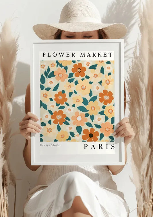 Paris Flower Market Plakat