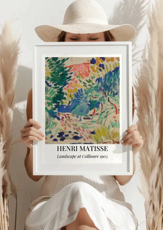 Henri Matisse Pejzaż w Collioure 1905 Plakat