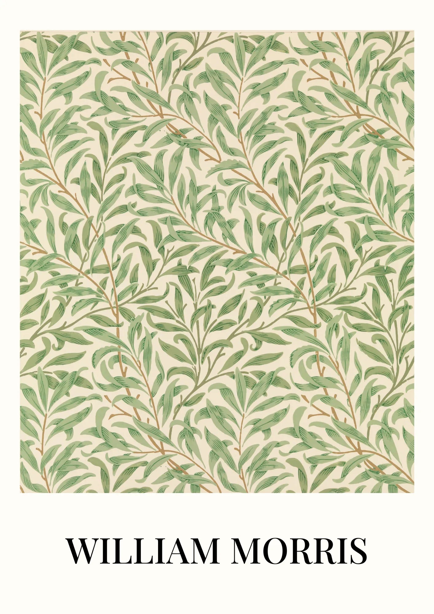 William Morris Liście Dekoracyjne Plakat