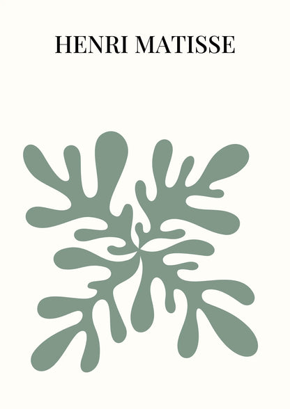 Henri Matisse Abstrakcyjne Liście Plakat