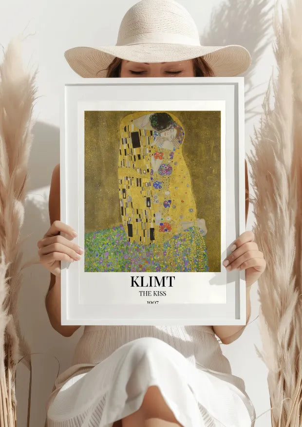 Klimt Pocałunek 1907 Plakat