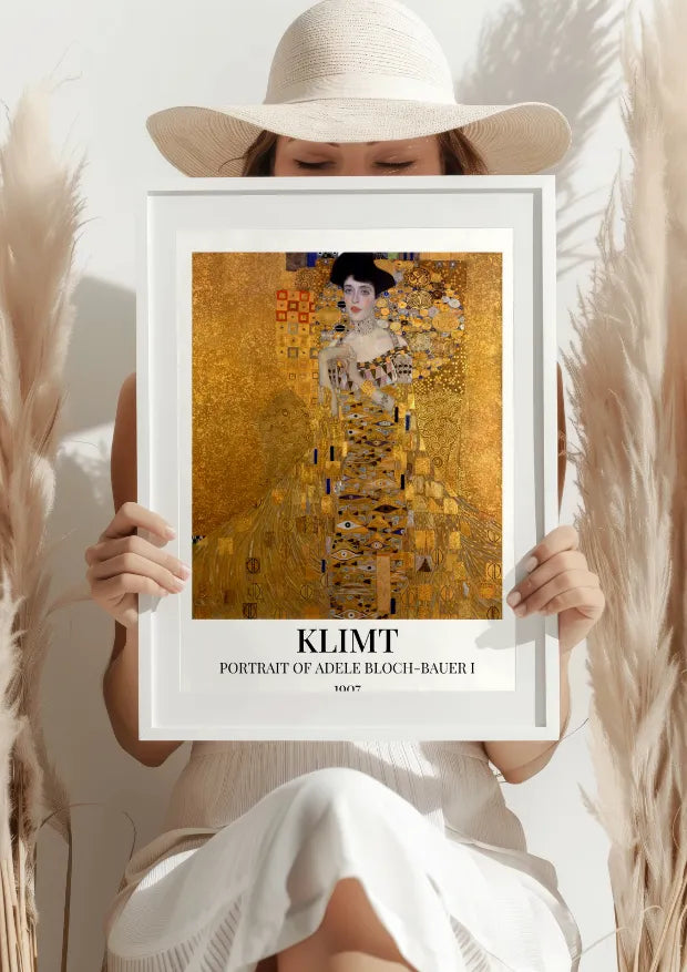 Klimt Portret Adeli Bloch-Bauer I 1907 Plakat