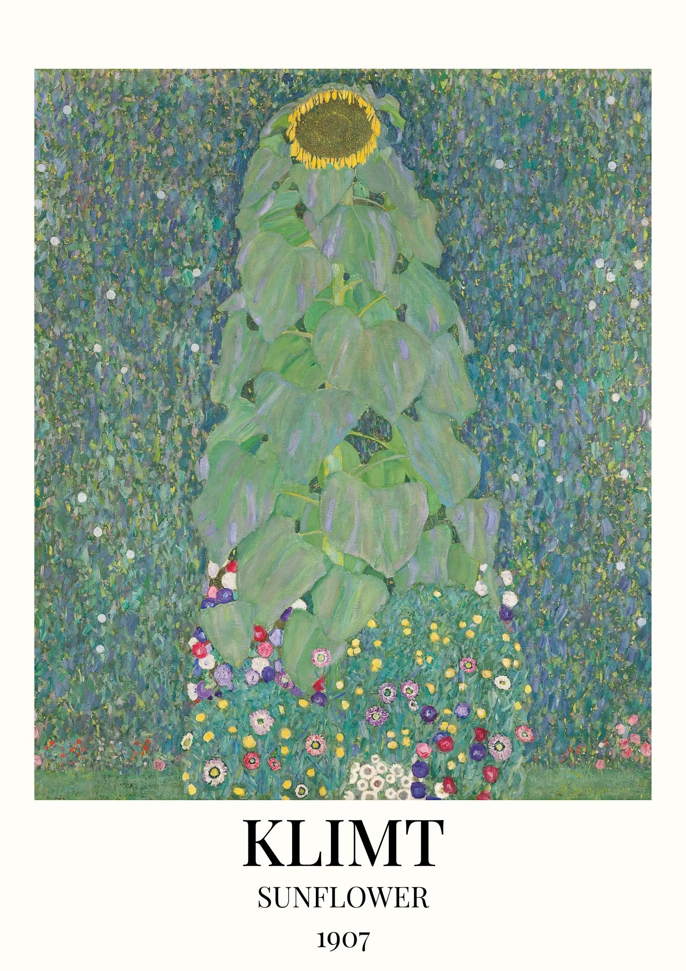 Klimt Słonecznik 1907 Plakat