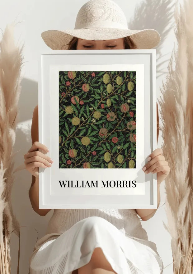 William Morris Owoce Granatu Plakat