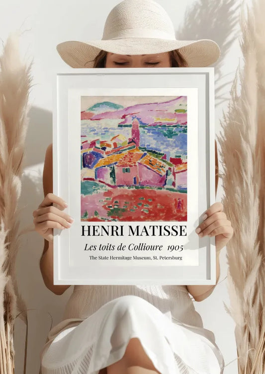Matisse Dachy Collioure Plakat
