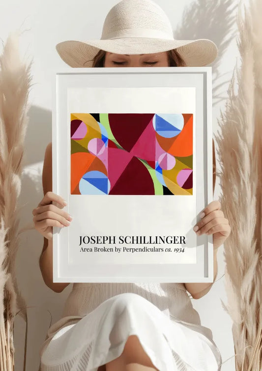 Schillinger Geometryczna Abstrakcja Plakat