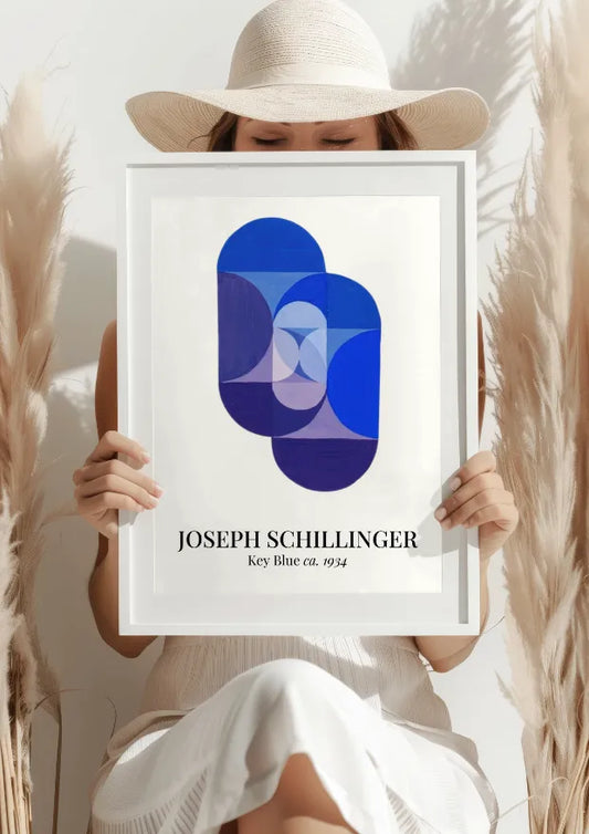 Schillinger Niebieski Klucz Plakat