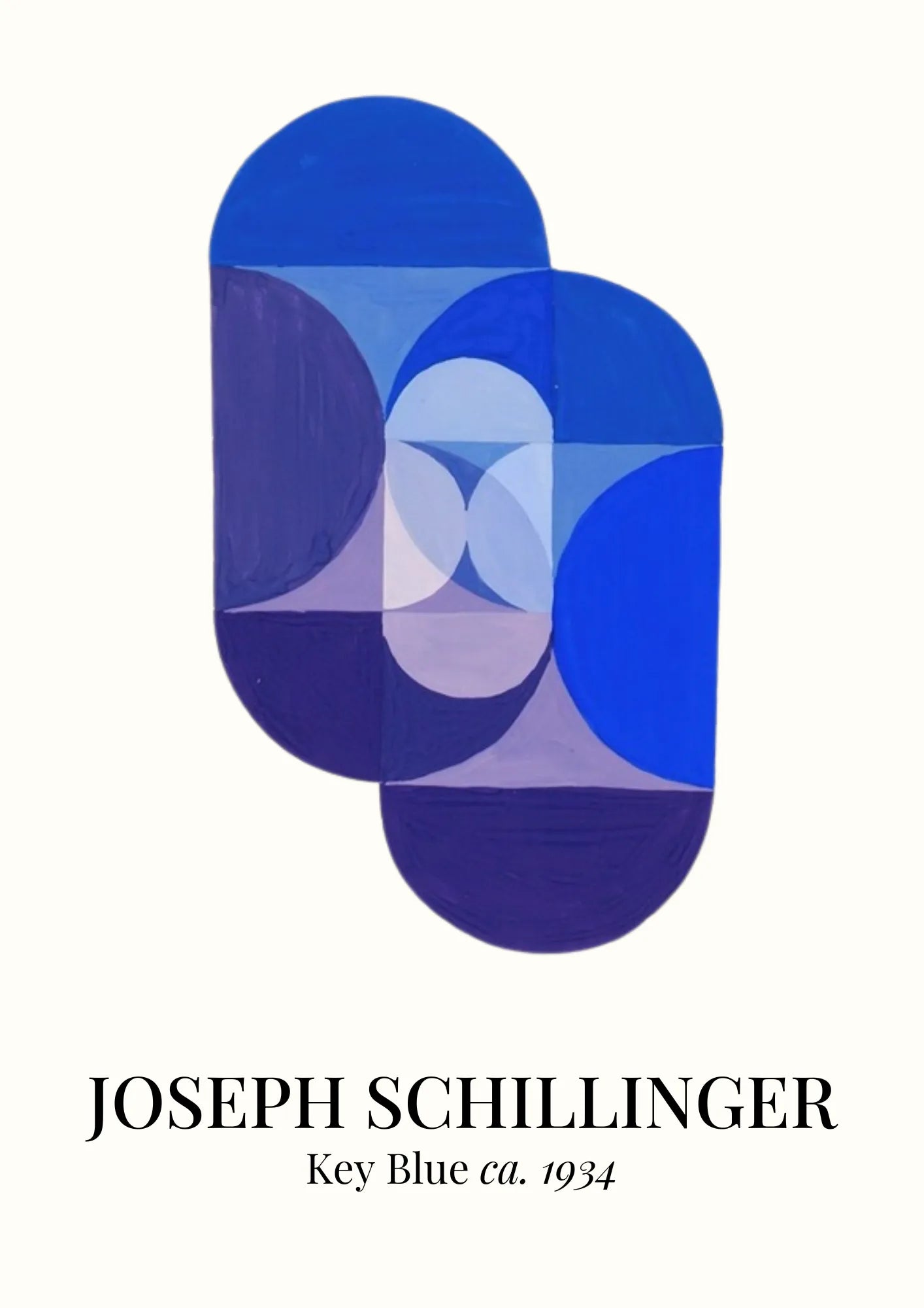 Schillinger Niebieski Klucz Plakat