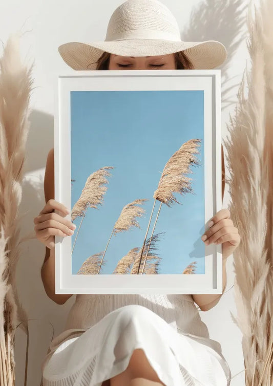 Natura w Delikatnym Wietrze Plakat