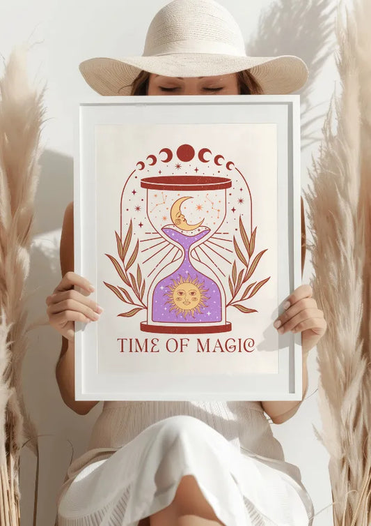 Magiczny Czas Klepsydry Plakat