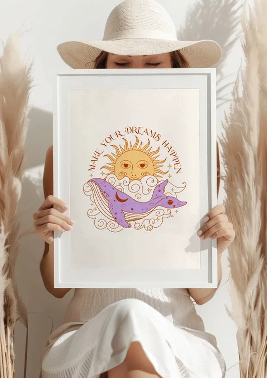 Spełnione Marzenia Wieloryba Plakat
