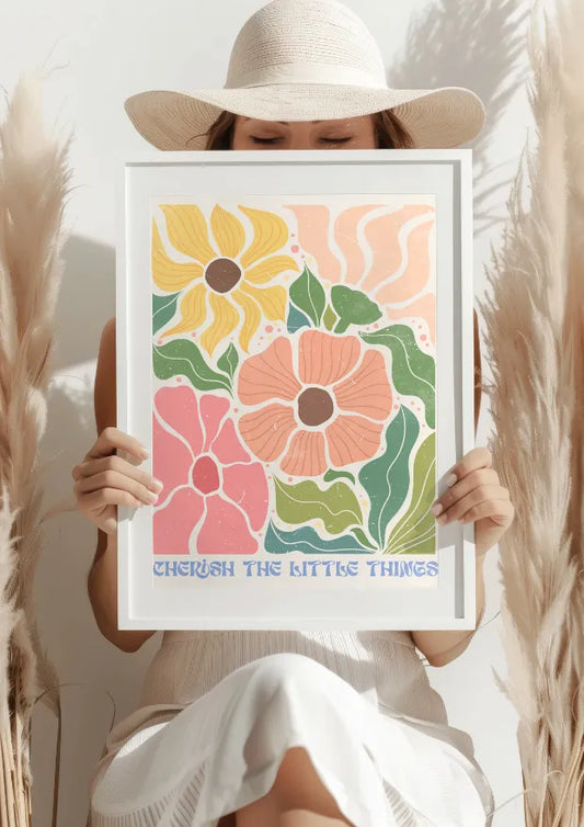 Ciesz Się Małymi Rzeczami Plakat