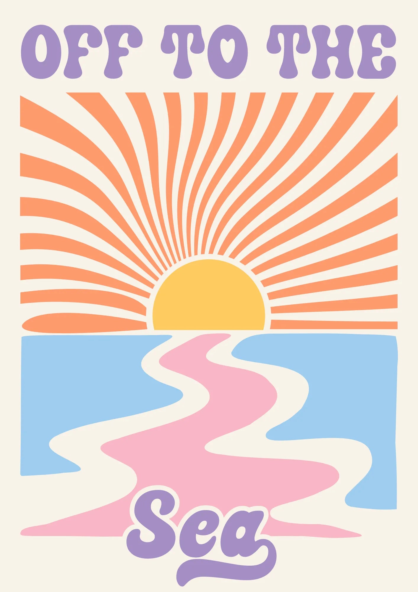 Off to the Sea Plakat