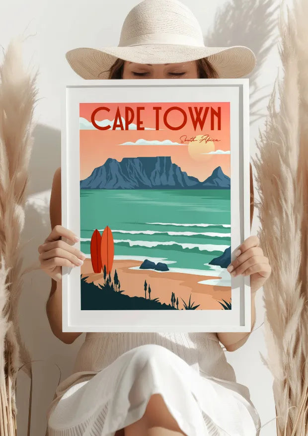 Cape Town South Africa Plakat