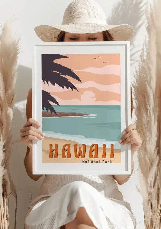 Hawaii National Park Plakat